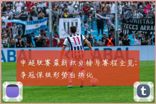 中超联赛最新积分榜与赛程全览：争冠保级形势白热化